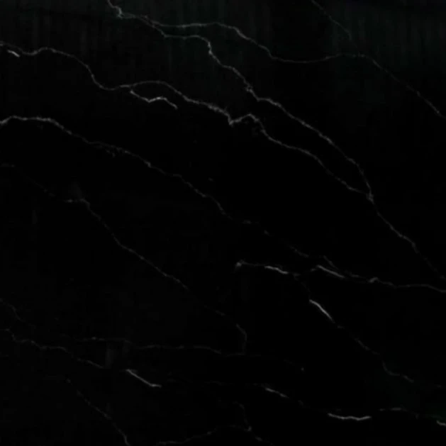 Dalle de pierre de quartz noir